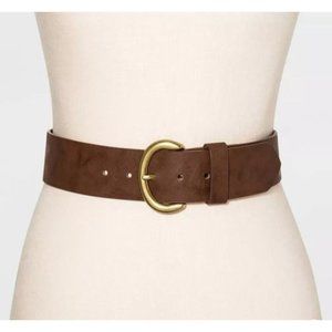 S XL XXL : Wide Belt - Universal Thread Brown